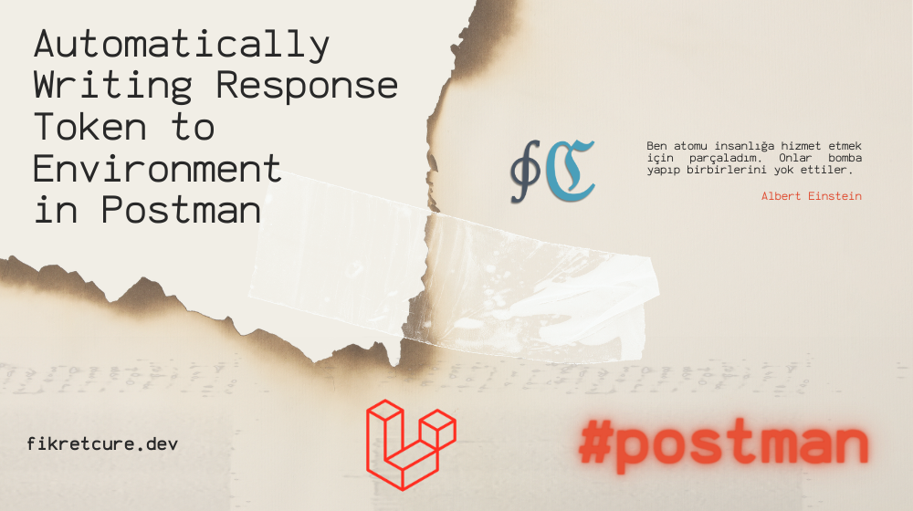 Auto Writing Response Token To  Environment  In Postman